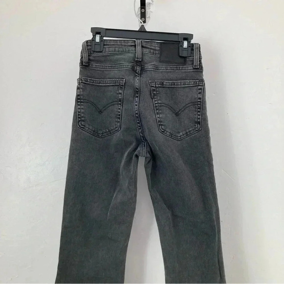 Levi’s 726 HIGH RISE FLARE‎ WOMEN'S JEANS DARK WASH SIZE 23 - Picture 8 of 15